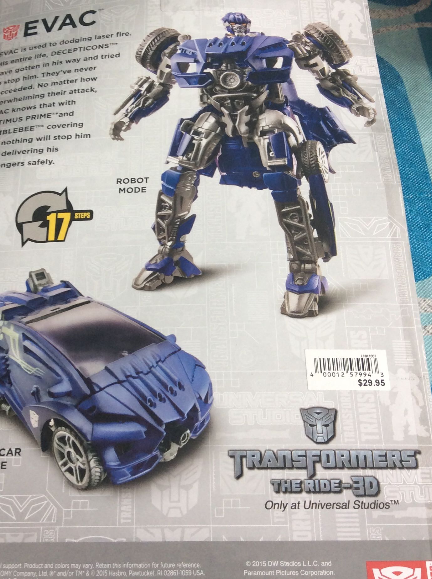 Transformers 3D Evac - Hasbro/Transformer (Transformers) action figure collectible - Main Image 2