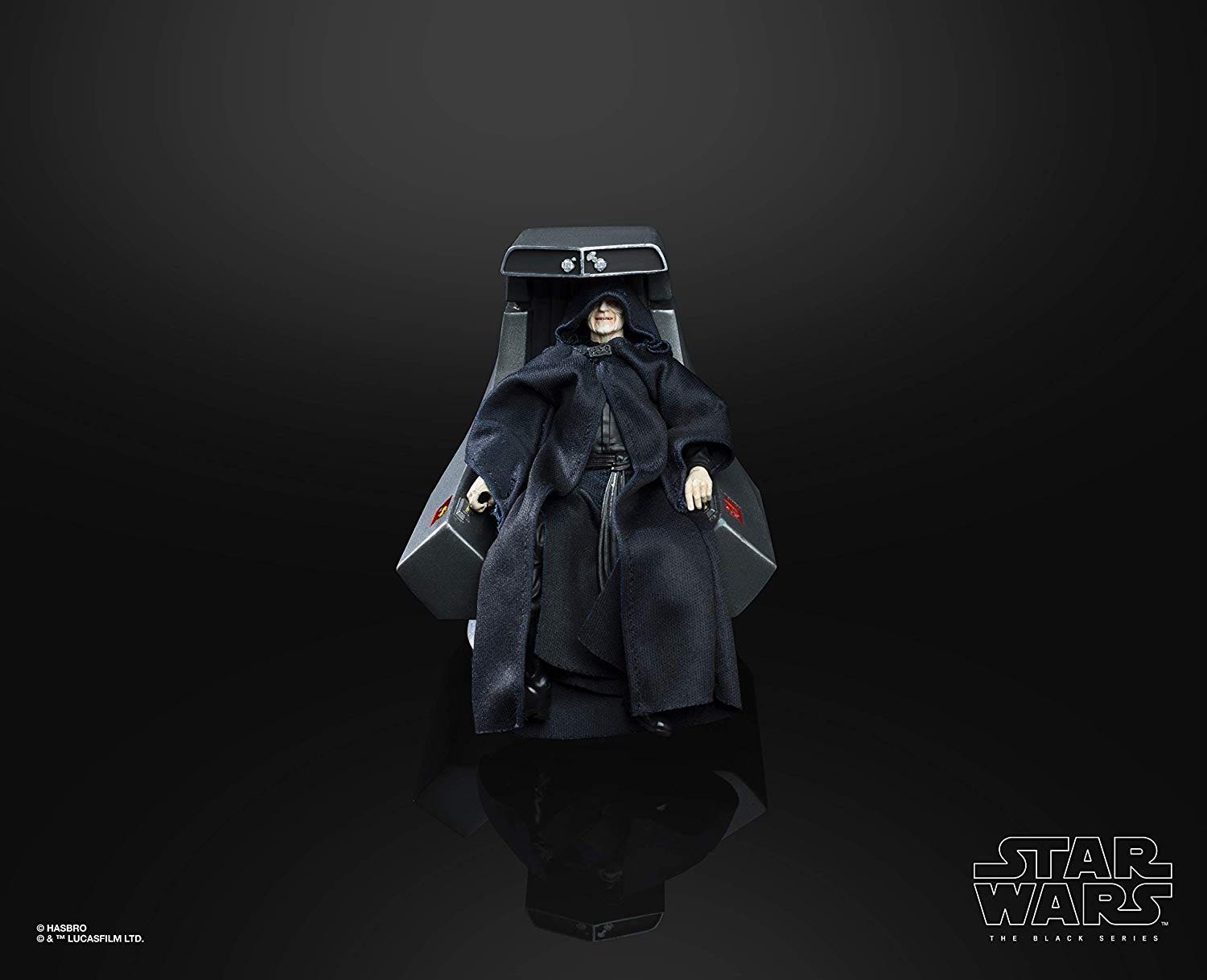 EXC Walmart - Emperor Palpatine - Hasbro (Star Wars TBS) action figure collectible [Barcode 630509859702] - Main Image 2