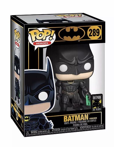 Batman - Funko Pop! Heroes: Batman 80th - Batman (1995), Multicolor - Funko (Batman 80 Years) action figure collectible [Barcode 889698372541] - Main Image 2