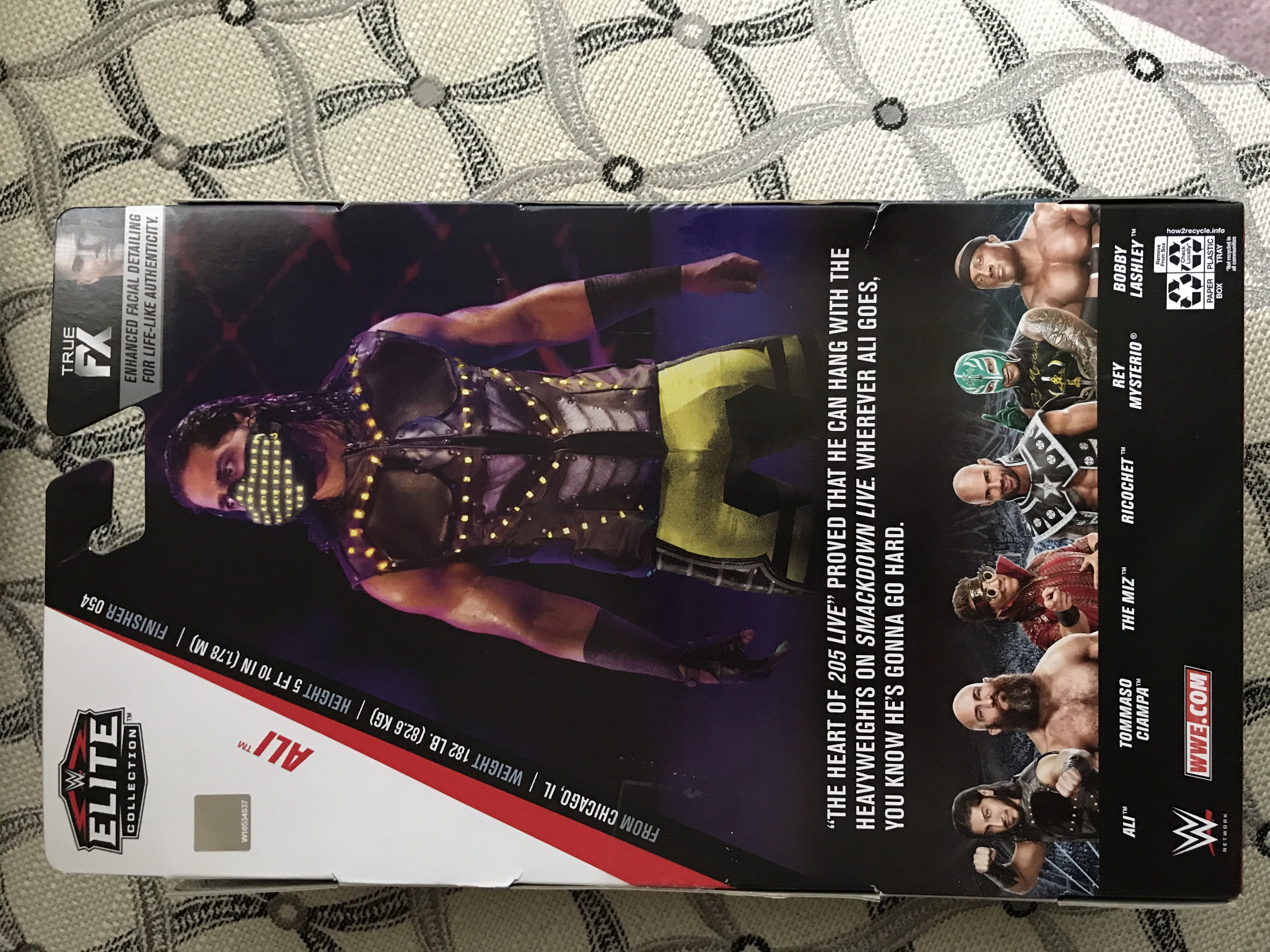 Mustafa Ali And Variant - Mattel (Elite Collection) action figure collectible [Barcode 887961729931] - Main Image 2