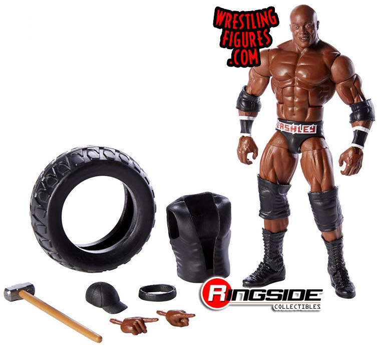 BOBBY LASHLEY - WWE ELITE 69 - Mattel (Attire Date: Apr. 16, 2018 @ WWE Raw) action figure collectible [Barcode 887961729924] - Main Image 3