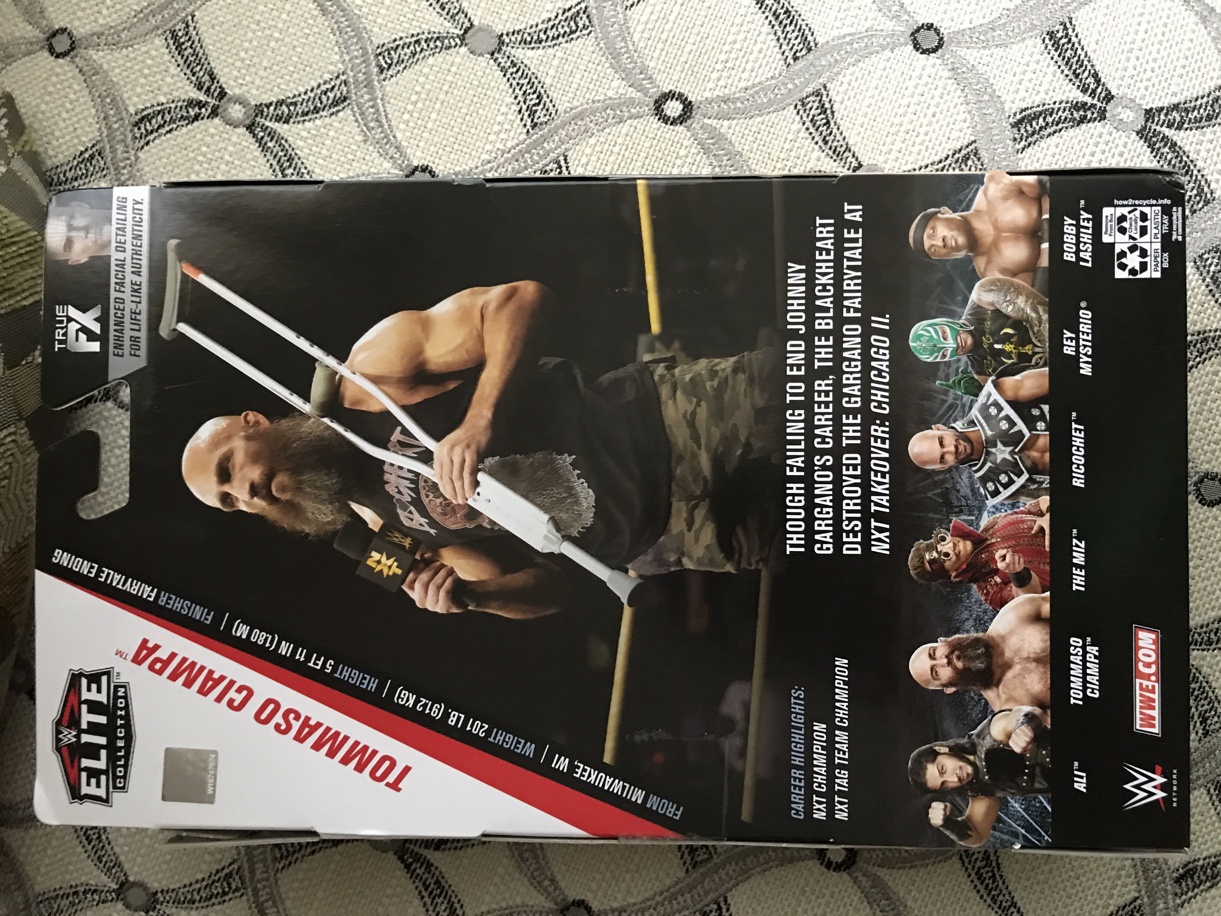 Tommaso Ciampa - Mattel (WWE Elite Series 69 Tomaso Ciampa) action figure collectible [Barcode 887961730302] - Main Image 2