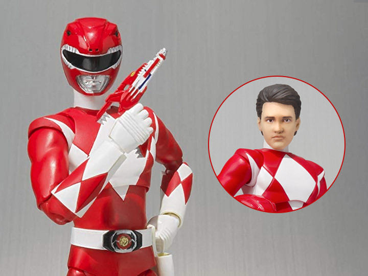 S.H. Figuarts Red Ranger - Bandai Tamashii Nations (Mighty Morphin Power Rangers) action figure collectible [Barcode 4549660239321] - Main Image 3