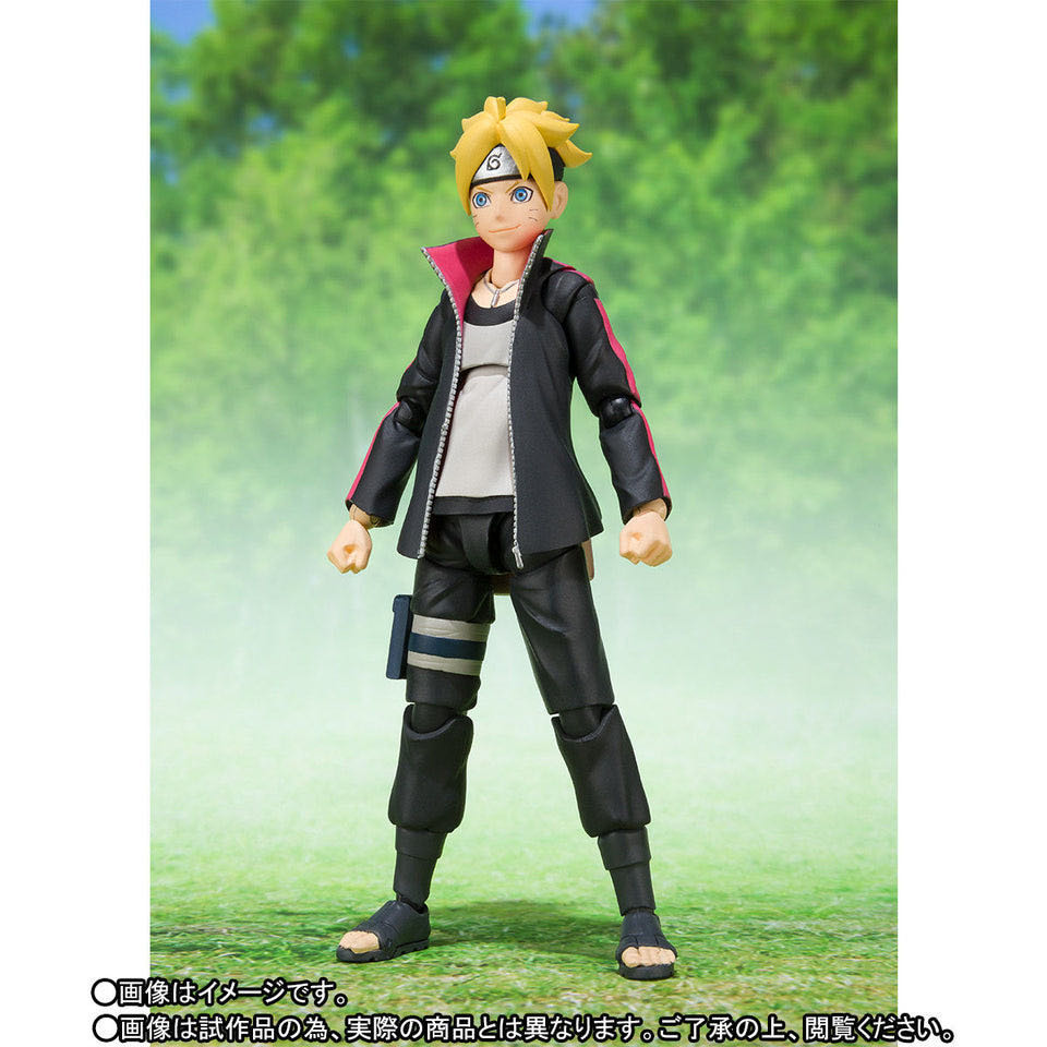 Boruto Uzumaki - Bandai S.H. Figuarts (Naruto Shippuden) action figure collectible [Barcode 4549660192671] - Main Image 4