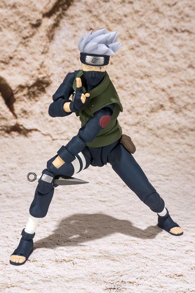 Naruto Shippuden-Kakashi Hatake - Bandai Spirits (Naruto Shippuden-S.H. Figuarts) action figure collectible [Barcode 4543112896896] - Main Image 3