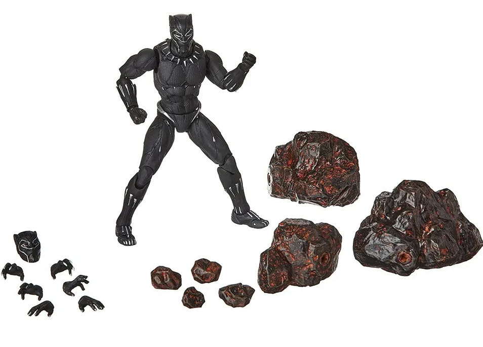 Black Panther (w/Tamashii Effect) - Avengers: Infinity War - S.H. Figuarts - Bandai (Marvel Avengers Infinity War) action figure collectible [Barcode 4573102550668] - Main Image 3
