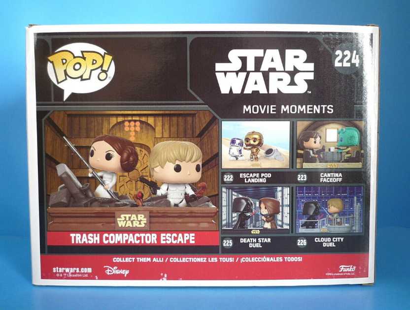 #224 Trash Compactor Escape Only at Walmart Funko Pop  (Funko Pop!) action figure collectible [Barcode 889698232012] - Main Image 3