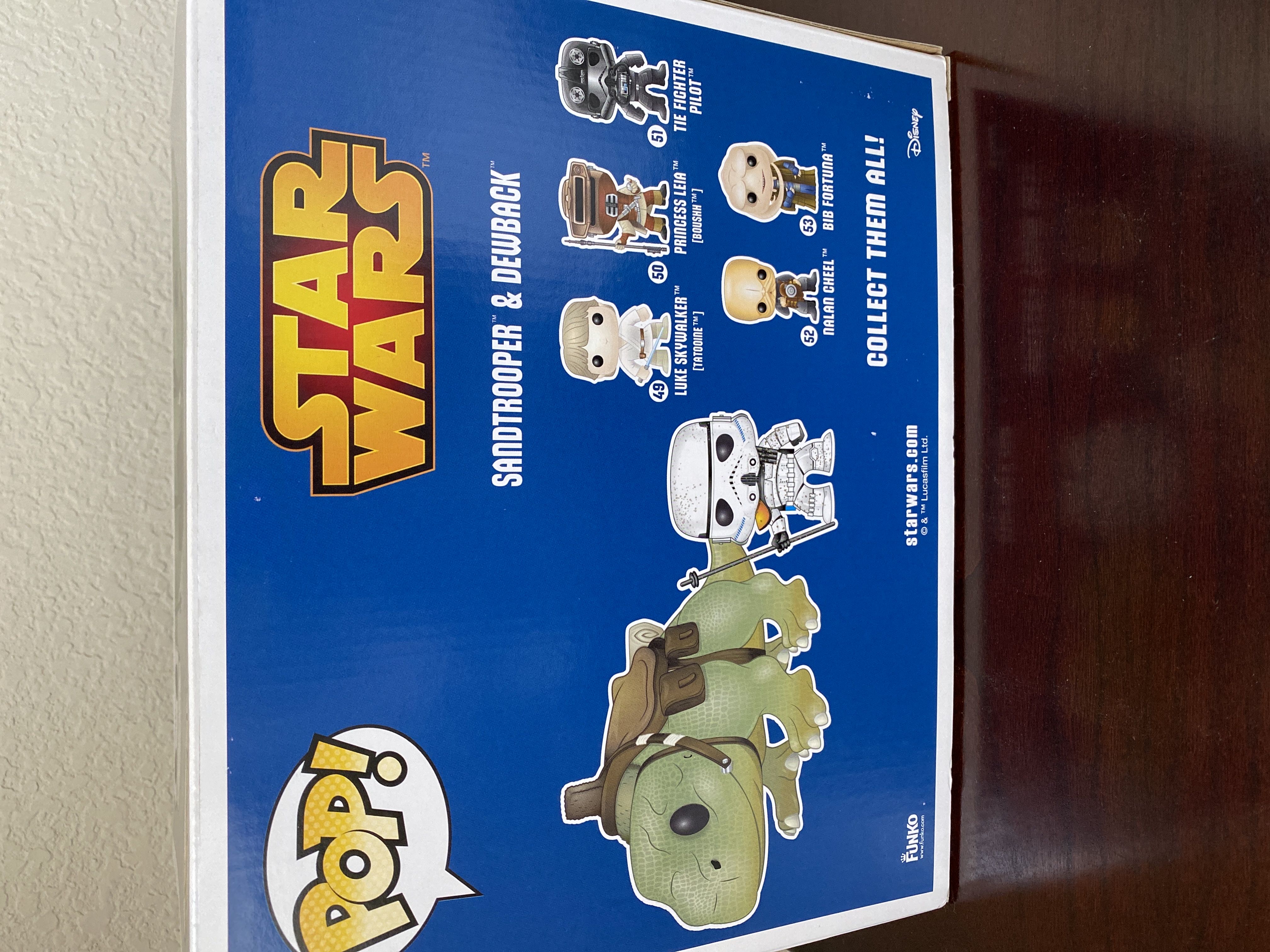 2 Pack Sandtrooper & Dewback - Funko Pop! (Funko Pop!) action figure collectible [Barcode 849803064525] - Main Image 2