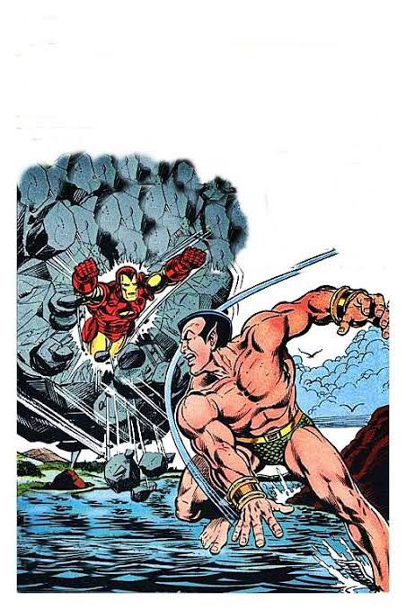 Namor Vs Iron Man - Sideshow Collectibles (Marvel Comics) action figure collectible - Main Image 4
