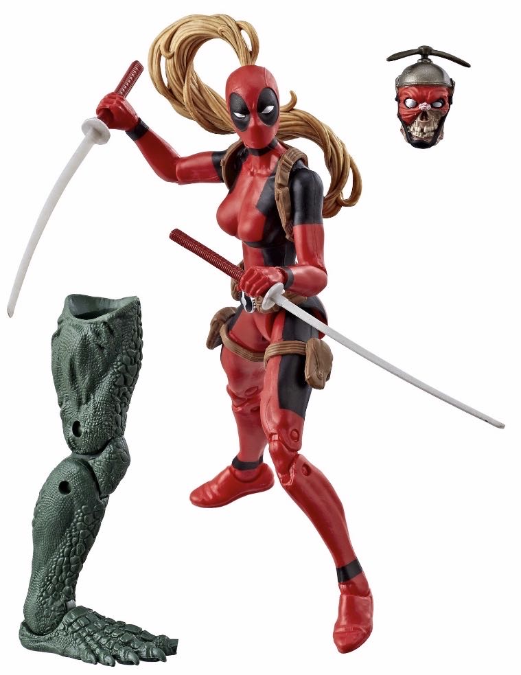 Lady Deadpool - Hasbro (Marvel Legends (BAF - Sauron)) action figure collectible [Barcode 630509713677] - Main Image 3