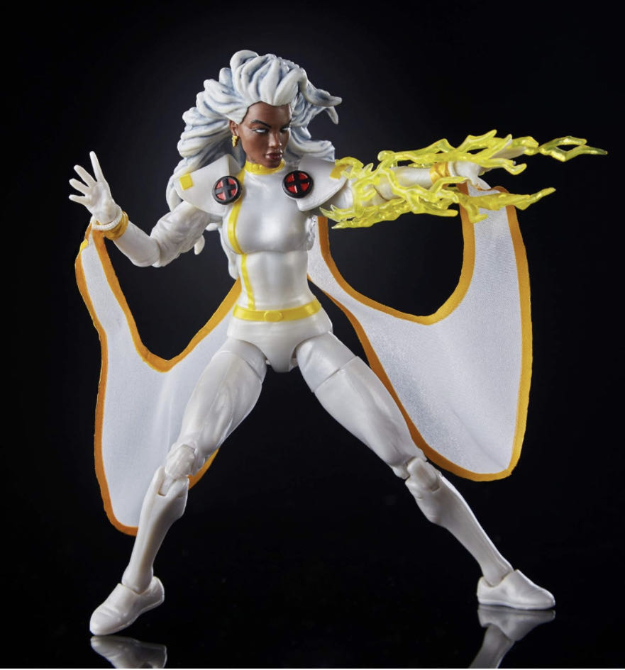 X-Men STORM (White) Retro - Hasbro (Marvel Legends Retro Series) action figure collectible [Barcode 630509825783] - Main Image 4
