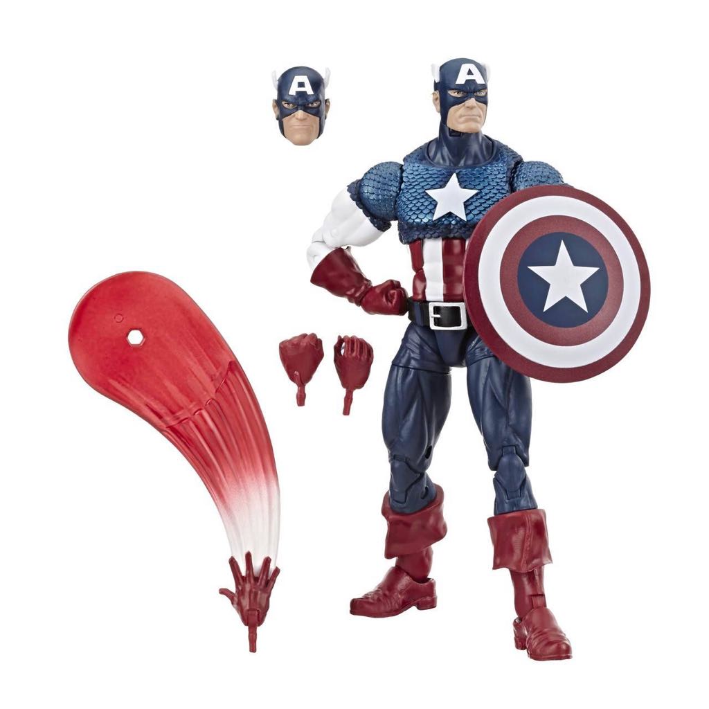 Captain America - Hasbro (Marvel Legends 80 Years) action figure collectible [Barcode 630509833573] - Main Image 2