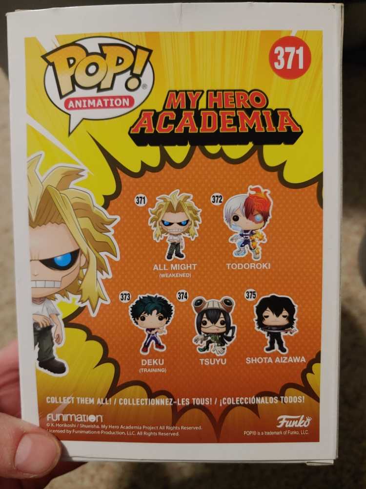 371 - Funko Pop (My Hero Academia) action figure collectible [Barcode 889698321273] - Main Image 2