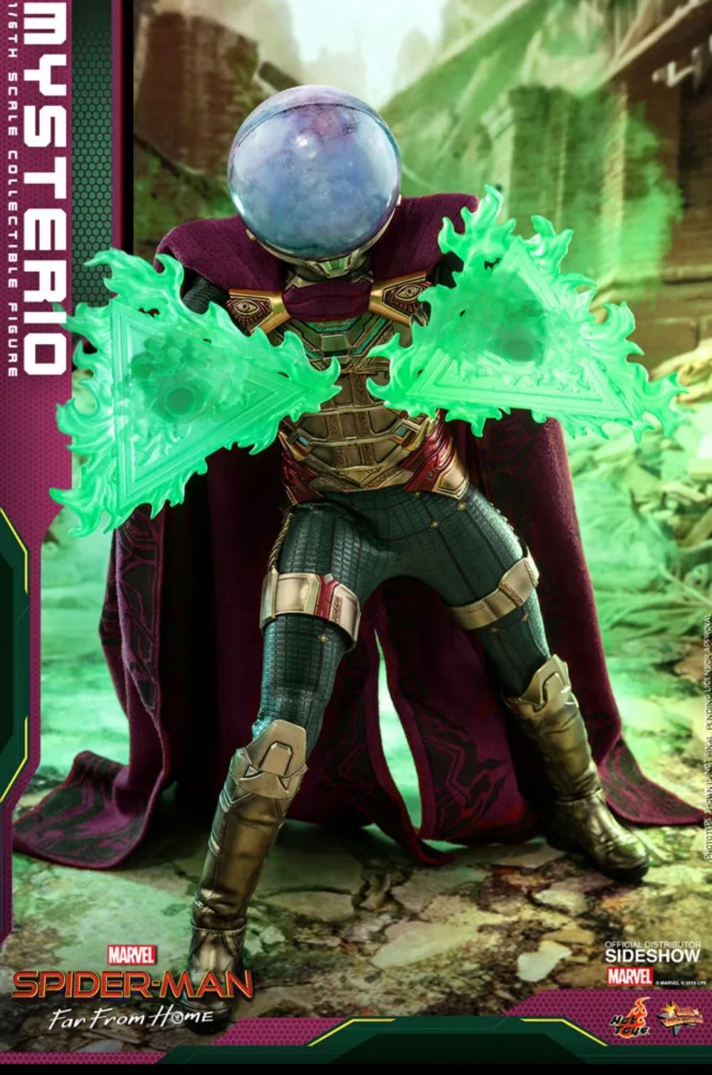 Mysterio - Hot Toys / Sideshow (Movie Masterpiece Series - Spider-Man: Far From Home) action figure collectible - Main Image 2