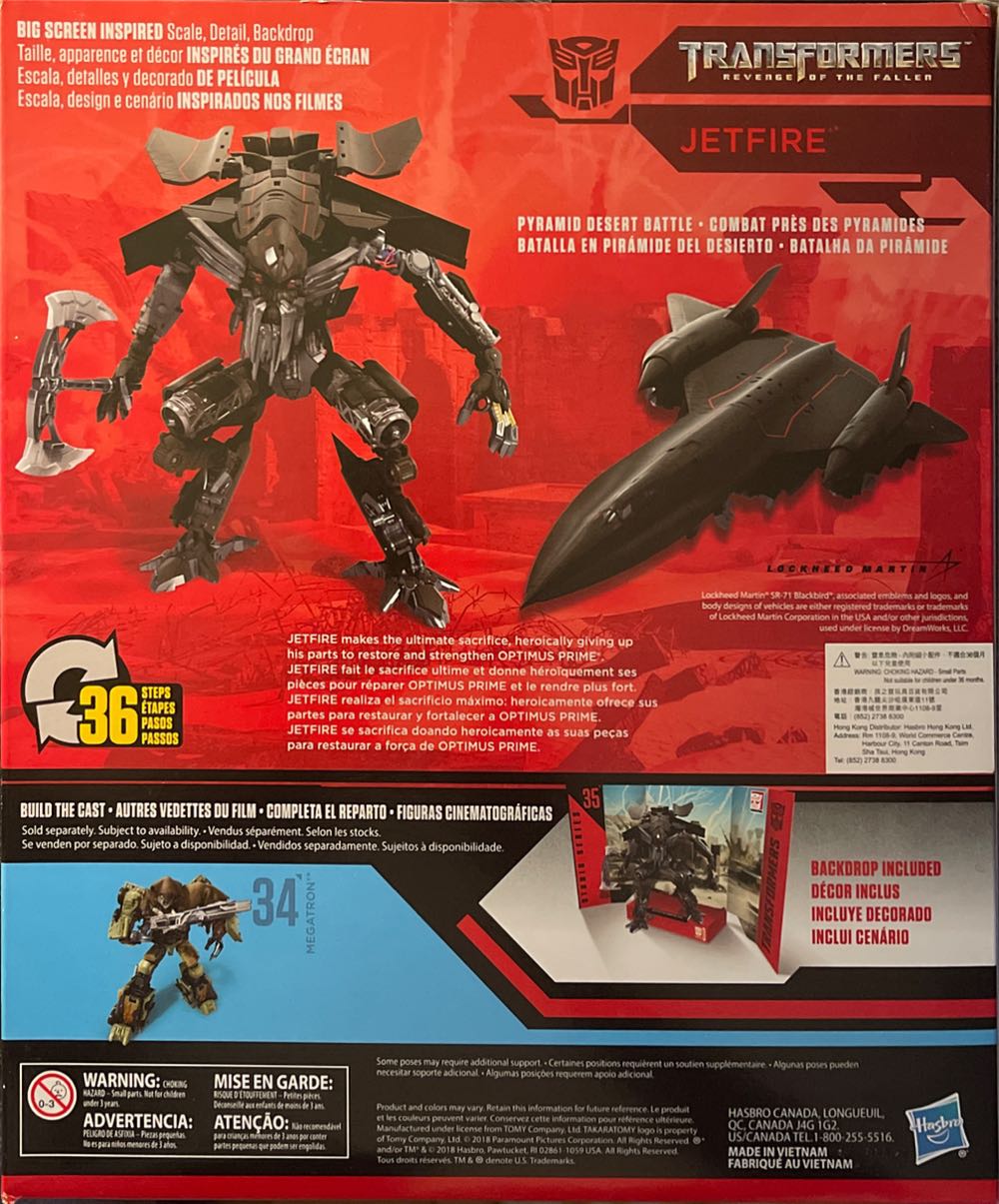 35 Jetfire  - Takara Tomy (Studio Series) action figure collectible [Barcode 630509796953] - Main Image 4