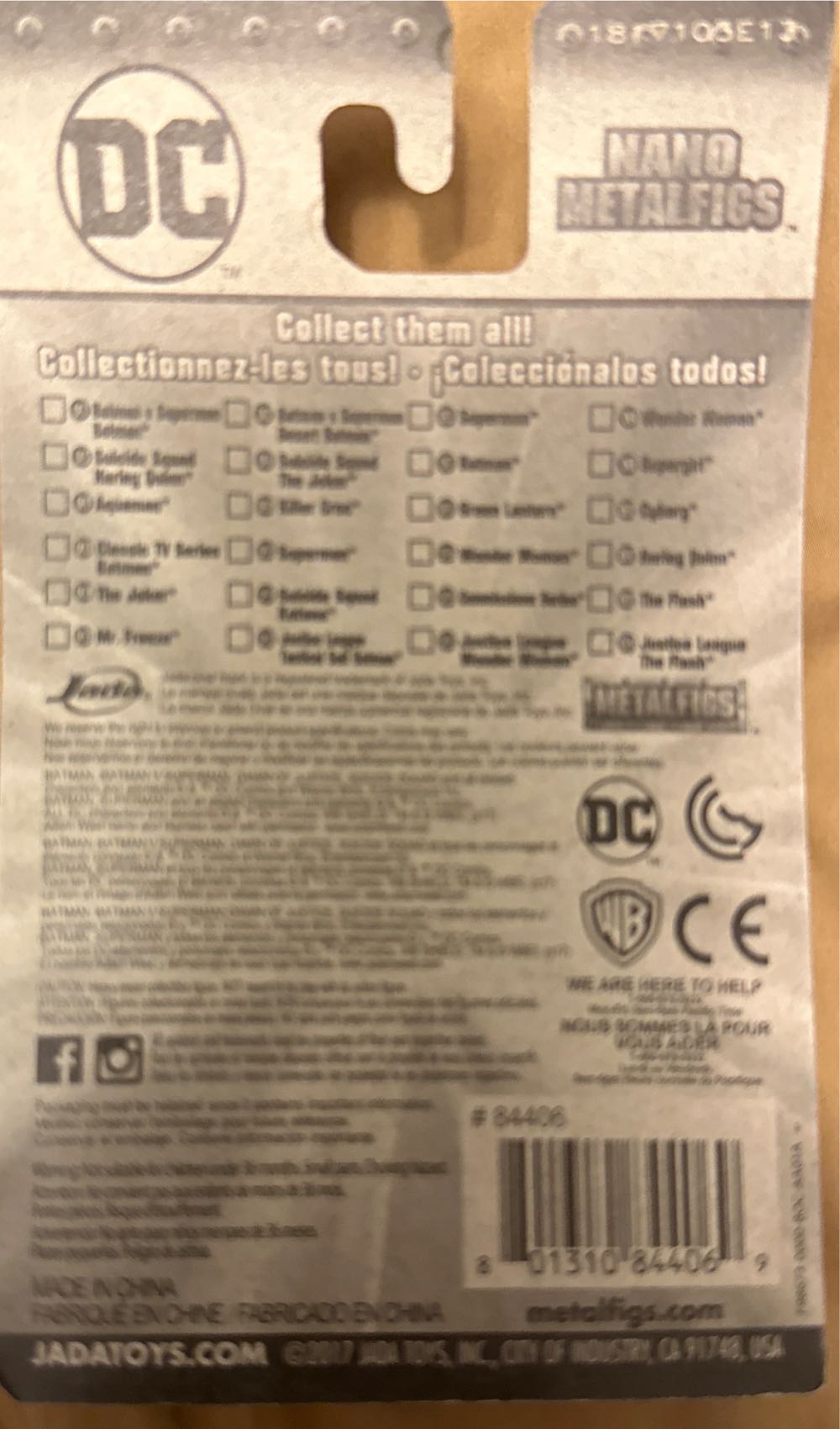 Harley Quinn - Nano Metalfigs (DC Comics) action figure collectible [Barcode 801310844069] - Main Image 2