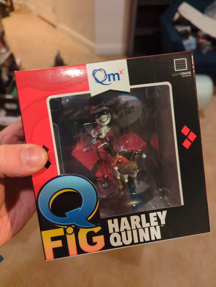 Lootcrate Exclusive Q-Figs Harley Quinn - Quantum Mechanix (Q-Fig) action figure collectible [Barcode 812095021507] - Main Image 2