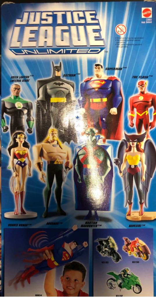 Justice League Unlimited Aquaman - Mattel (Justice League Unlimited) action figure collectible [Barcode 027084085907] - Main Image 2