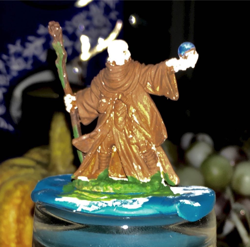 02807: Lamann, Sorcerer (Monk custom) - Reaper (Dark Heaven Legends) action figure collectible - Main Image 1