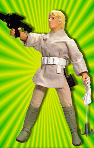 Luke Skywalker (100th Figure) - Hasbro (Star Wars - Power Of The Jedi) action figure collectible [Barcode 076930324370] - Main Image 3