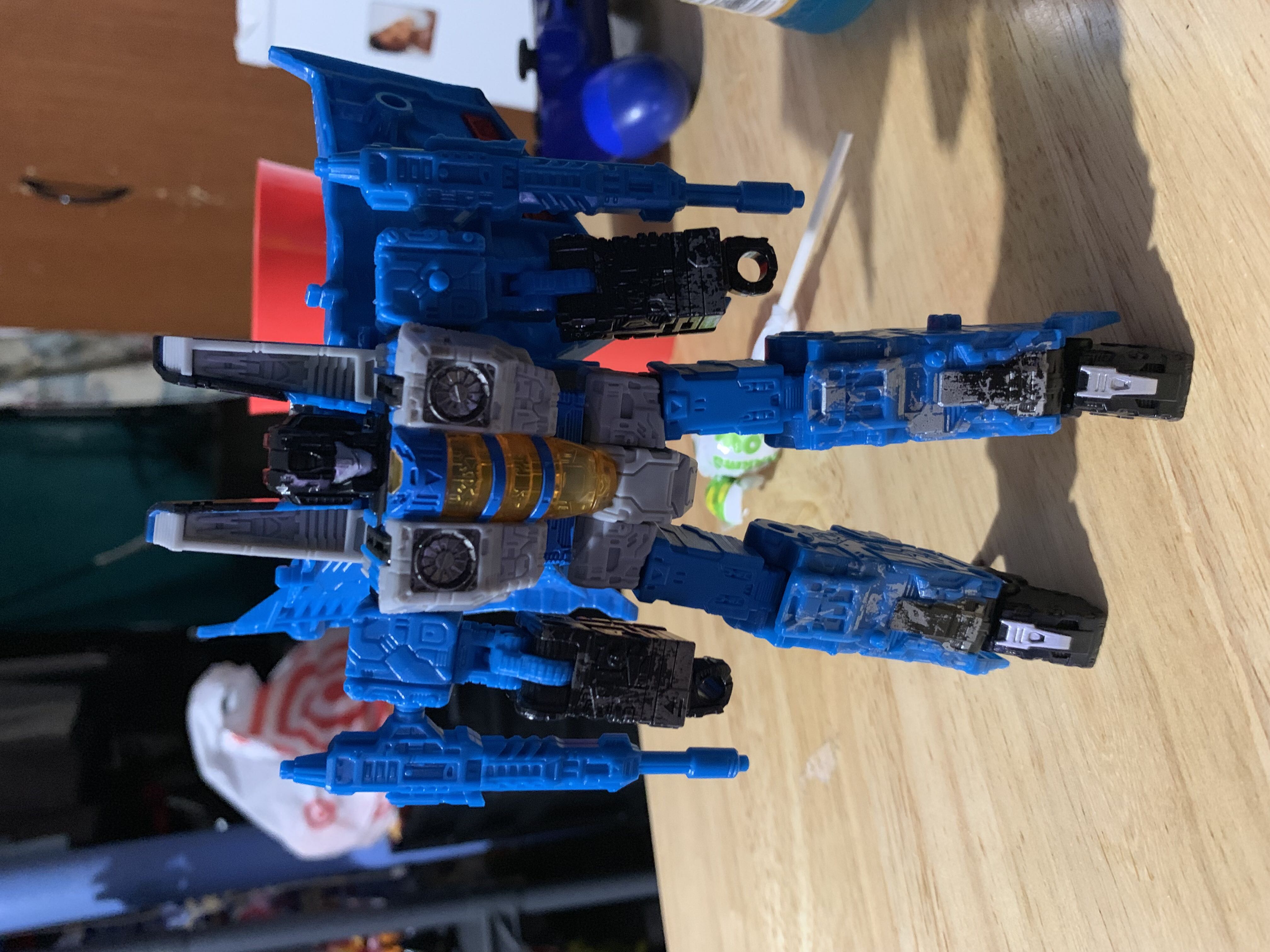 Transformers Siege Thundercracker - Hasbro/Takara Tomy (Transformers War For Cybertron: Siege) action figure collectible [Barcode 630509778126] - Main Image 4