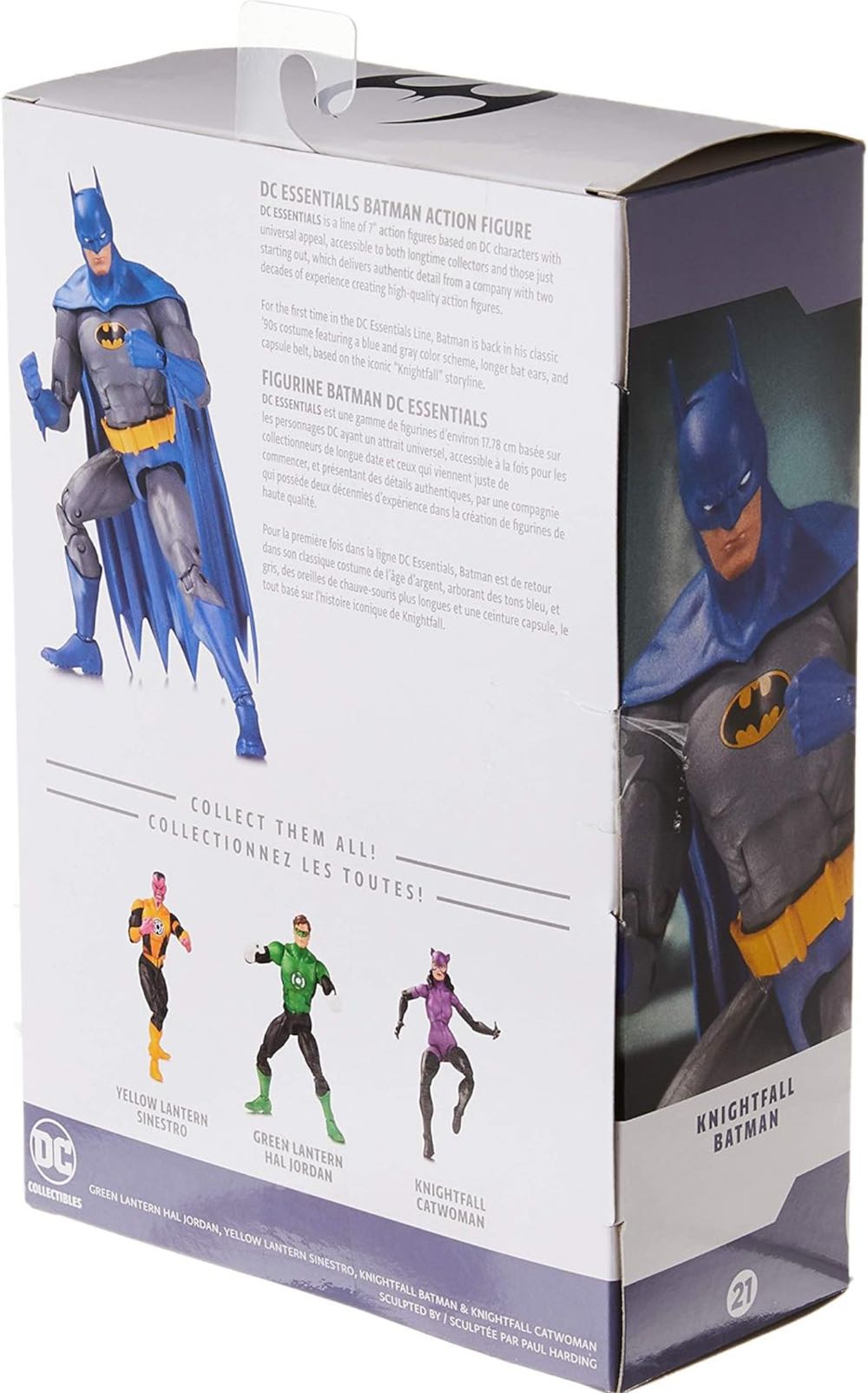 DC ESSENTIALS: KNIGHTFALL BATMAN - DC Collectibles (DC Essentials) action figure collectible [Barcode 761941364049] - Main Image 4