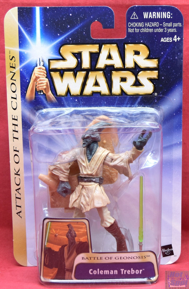 Coleman Trebor (Battle Of Geonosis) - Hasbro (Star Wars: Saga Collection: 3”) action figure collectible [Barcode 076930849910] - Main Image 3