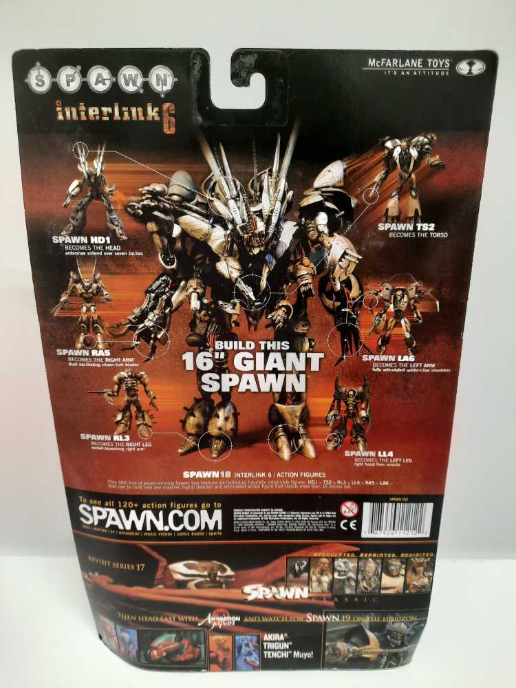 Interlink - TS-2  (Spawn: Interlink: 6”) action figure collectible [Barcode 787926112122] - Main Image 2