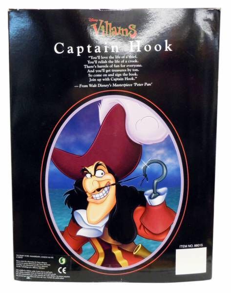 Disney Villains Captain Hook  action figure collectible - Main Image 2