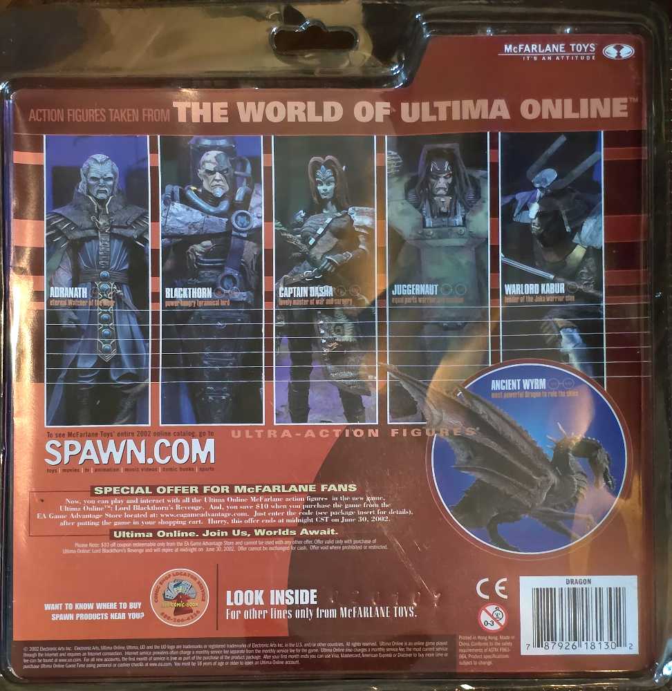 McFarlane’s Ultimate Online - Juggernaut - Mcfarlene Toys (Ultima Online) action figure collectible [Barcode 787926181302] - Main Image 3