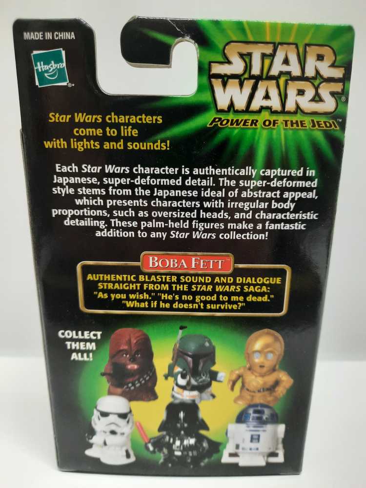 Boba Fett - Hasbro (Star Wars: Super Deformed) action figure collectible [Barcode 076930261989] - Main Image 2