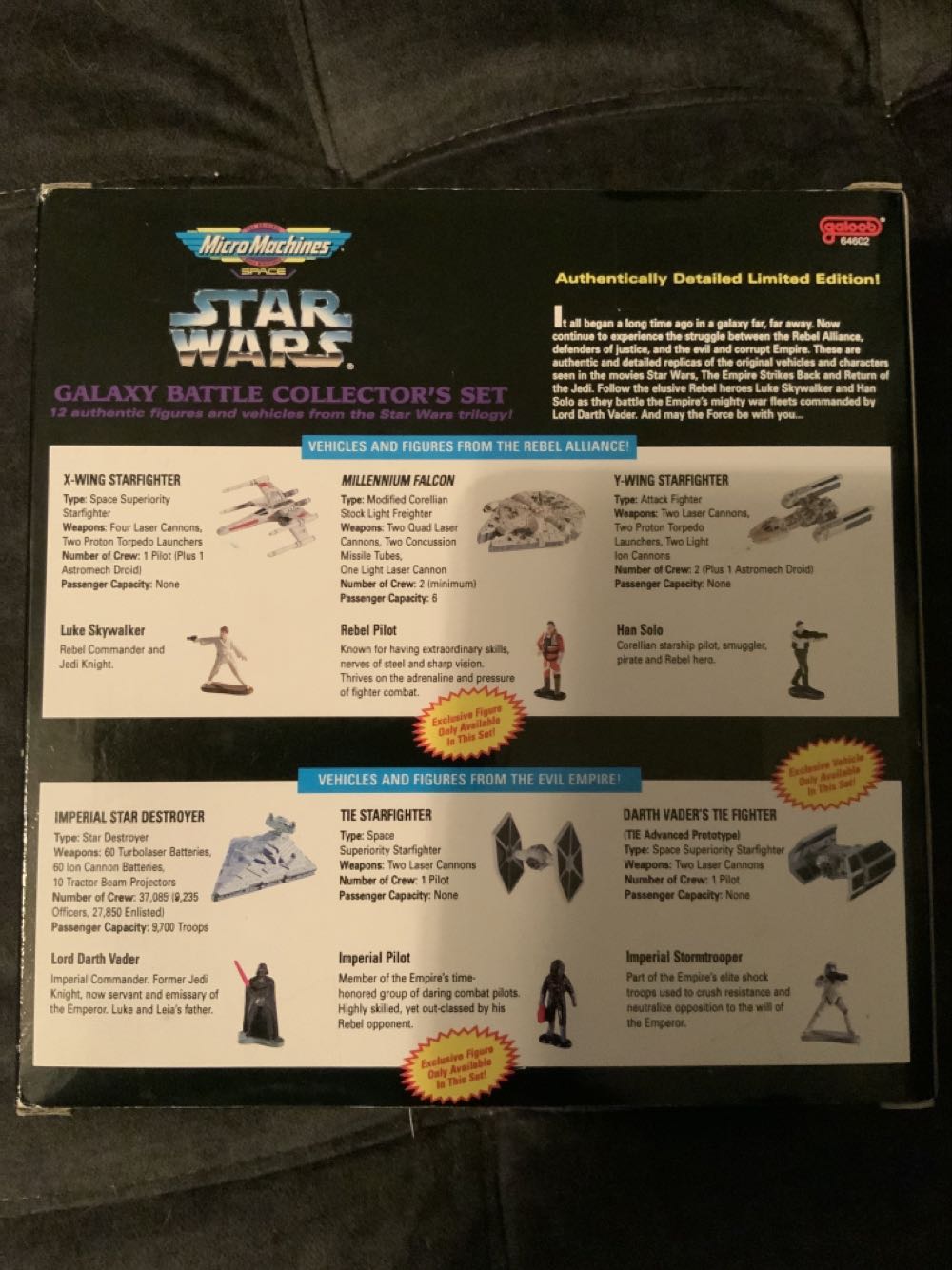 Star Wars - Galaxy battle collector set micromachines  action figure collectible [Barcode 047246646029] - Main Image 2