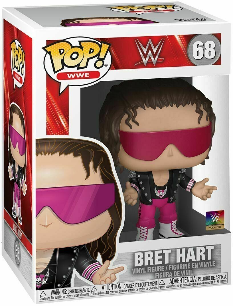 Bret “Hitman” Hart Funko - Funko Pop! (Wrestleling) action figure collectible [Barcode 889698419444] - Main Image 2