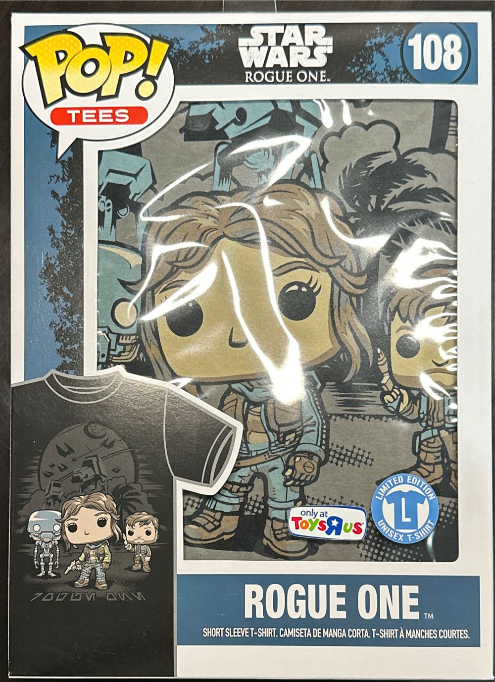 Rogue One POP Tees  action figure collectible [Barcode 889698126830] - Main Image 1