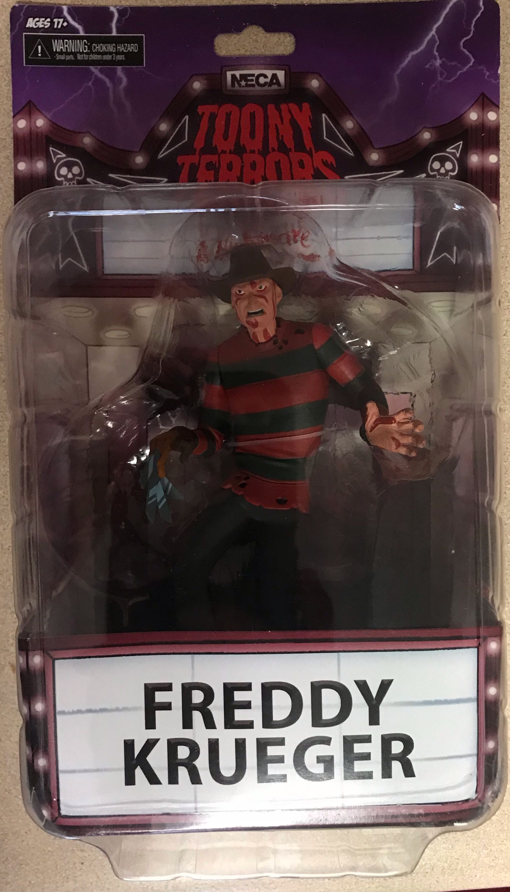 A Nightmare On Elm Street: Freddy Krueger - Neca (Toony Terrors) action figure collectible - Main Image 1