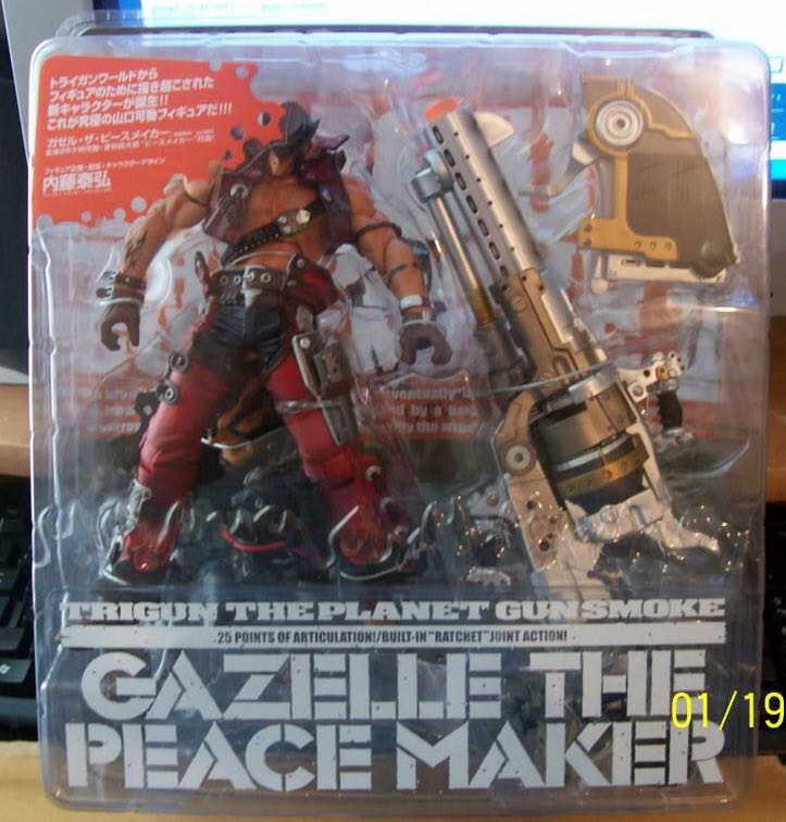Gazelle The Peacemaker - Kaiyodo action figure collectible [Barcode 699788802656] - Main Image 2