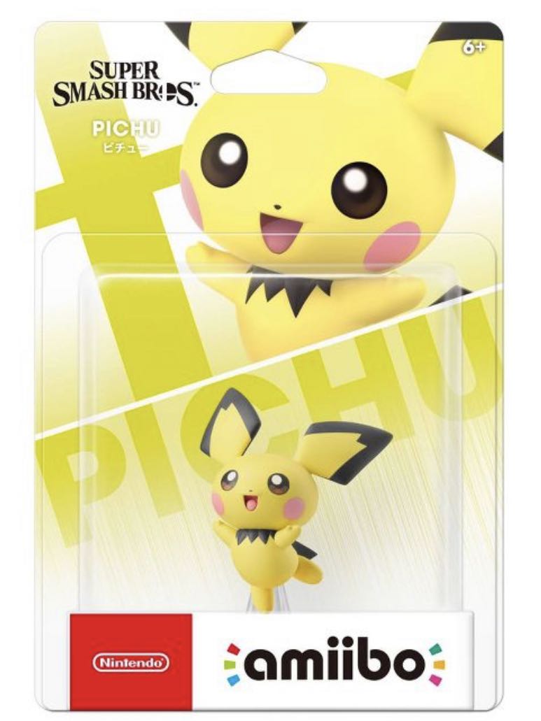 Pichu - Nintendo (Amiibo - Super Smash Bros.) action figure collectible - Main Image 1