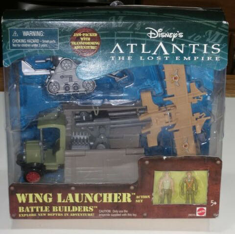 Disney Atlantis The Lost Empire - The Spanner  action figure collectible [Barcode 074299293139] - Main Image 2