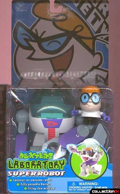 Dexter’s Laboratory - Super Robot  action figure collectible [Barcode 096882815955] - Main Image 1