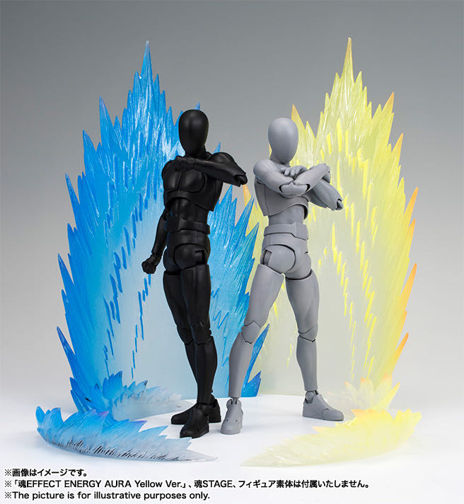 Tamashii Effect Energy Aura (Blue Ver.) - Bandai (Tamashii Effect) action figure collectible [Barcode 4549660012849] - Main Image 4