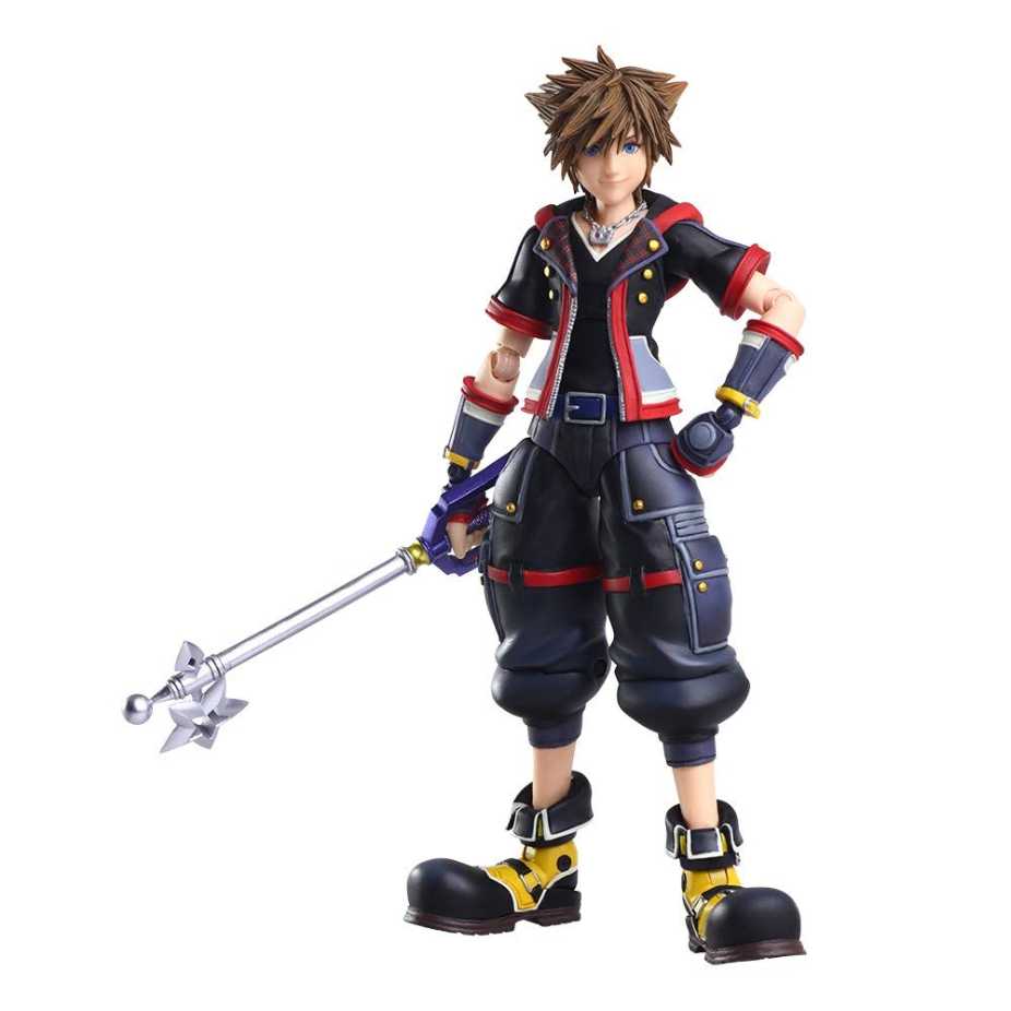 Disney Kingdom Hearts III Bring Arts Sora - Bring Arts (Kingdom Hearts III) action figure collectible [Barcode 662248818917] - Main Image 4