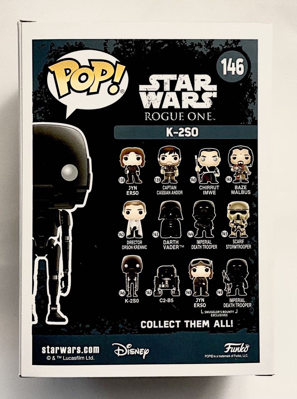 FUNKO: K-2SO #146 - Funko (Funko Pop!) action figure collectible [Barcode 889698104548] - Main Image 2