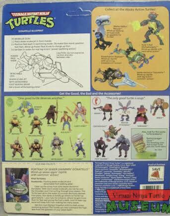 TMNT - Sewer-Swimmin’ Donatello - Playmates Toys (Teenage Mutant Ninja Turtles) action figure collectible - Main Image 2