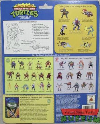 Sword Slicin’ Leonardo - Playmates Toys (Teenage Mutant Ninja Turtles) action figure collectible - Main Image 2