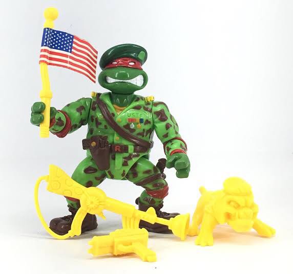 Raph, The Green Teen Beret - Playmates Toys (Teenage Mutant Ninja Turtles) action figure collectible - Main Image 3