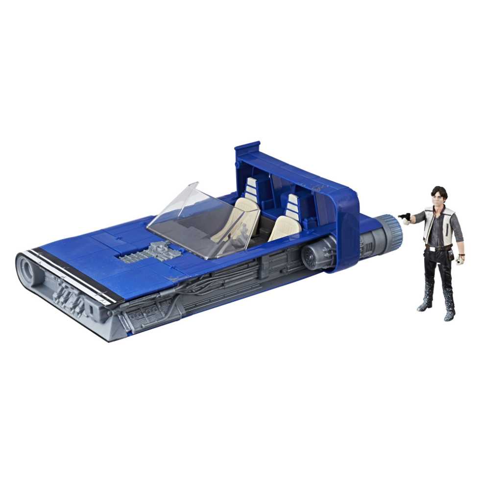 E1263 Han Solos Landspeeder - Hasbro (Star Wars - Solo) action figure collectible [Barcode 5010993452927] - Main Image 3