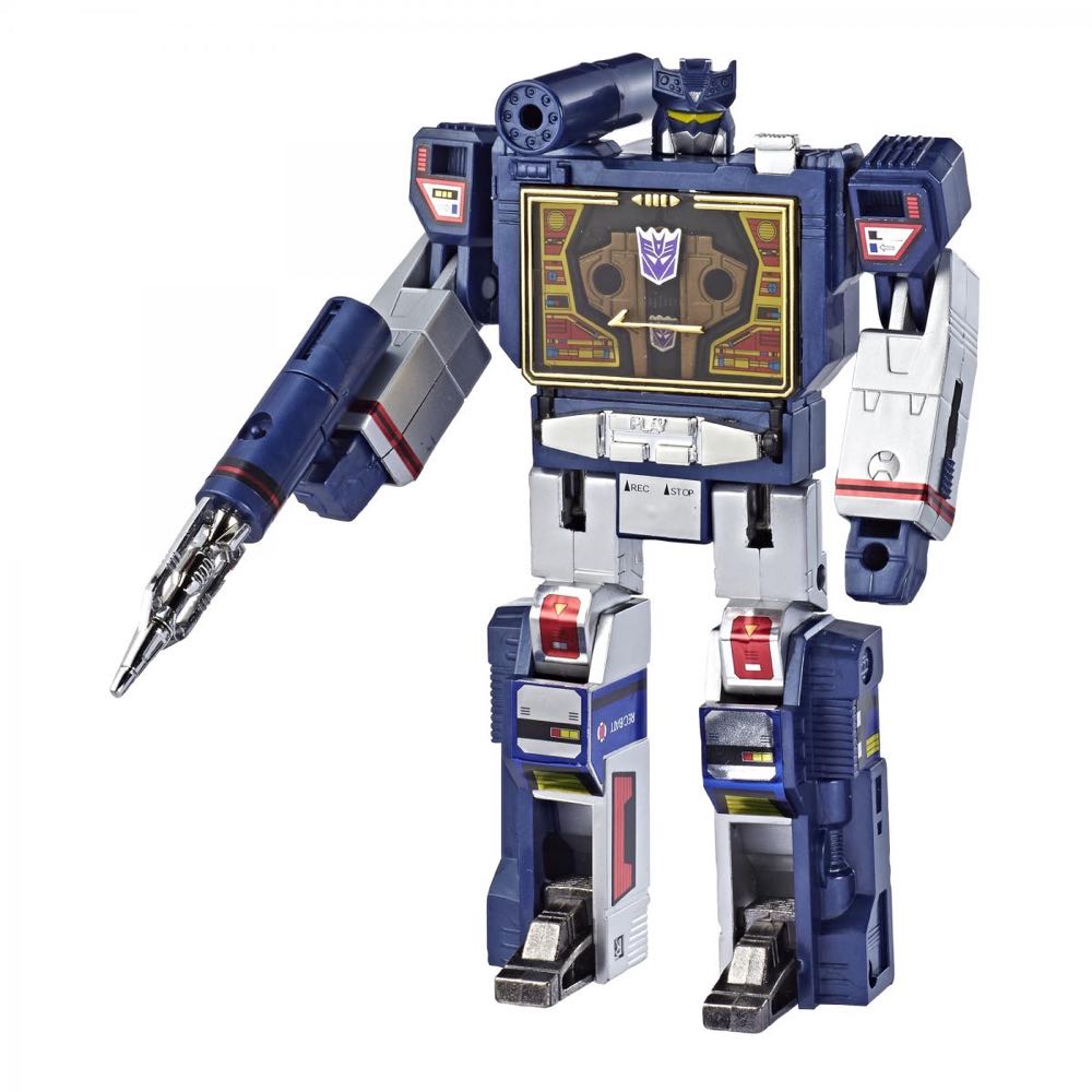 TF The Transformers: Decepticon Communicator Soundwave & Condor Cassette Buzzsaw - Hasbro (The Transformers) action figure collectible [Barcode 630509801794] - Main Image 2