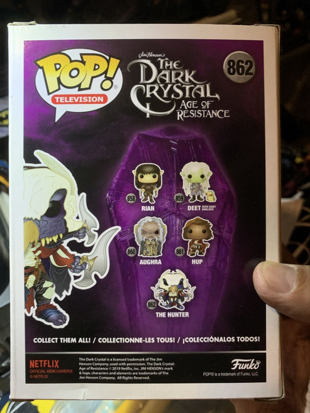 The Hunter: Dark Crystal, Age Of Resistance - Funko Pop action figure collectible [Barcode 889698415033] - Main Image 2