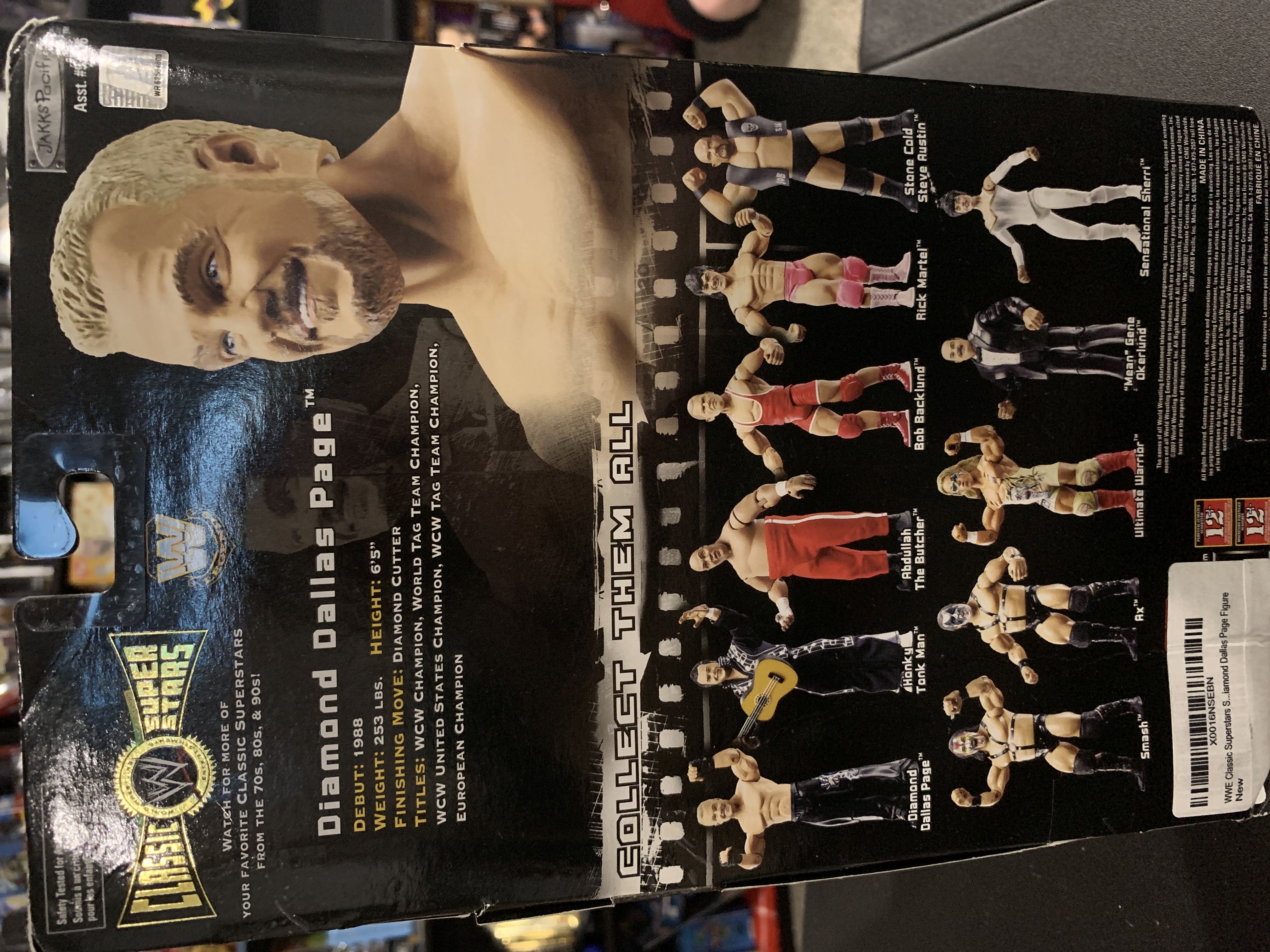 Diamond Dallas Page - JAKKS Pacific, Inc. (WWE Classic Superstars) action figure collectible [Barcode 039897930169] - Main Image 2