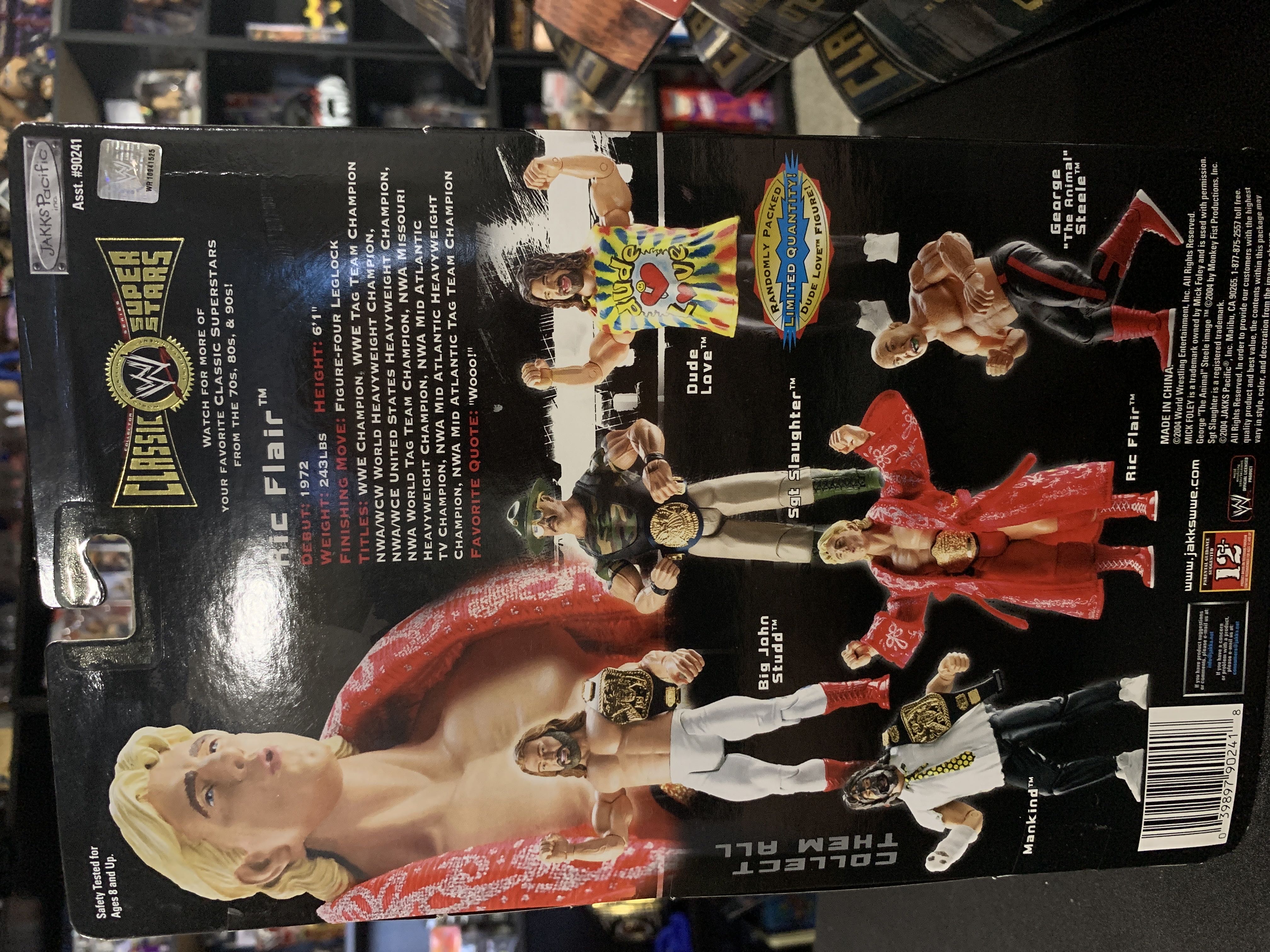 Ric Flair - JAKKS Pacific, Inc. (WWE Classic Superstars) action figure collectible [Barcode 039897902418] - Main Image 2